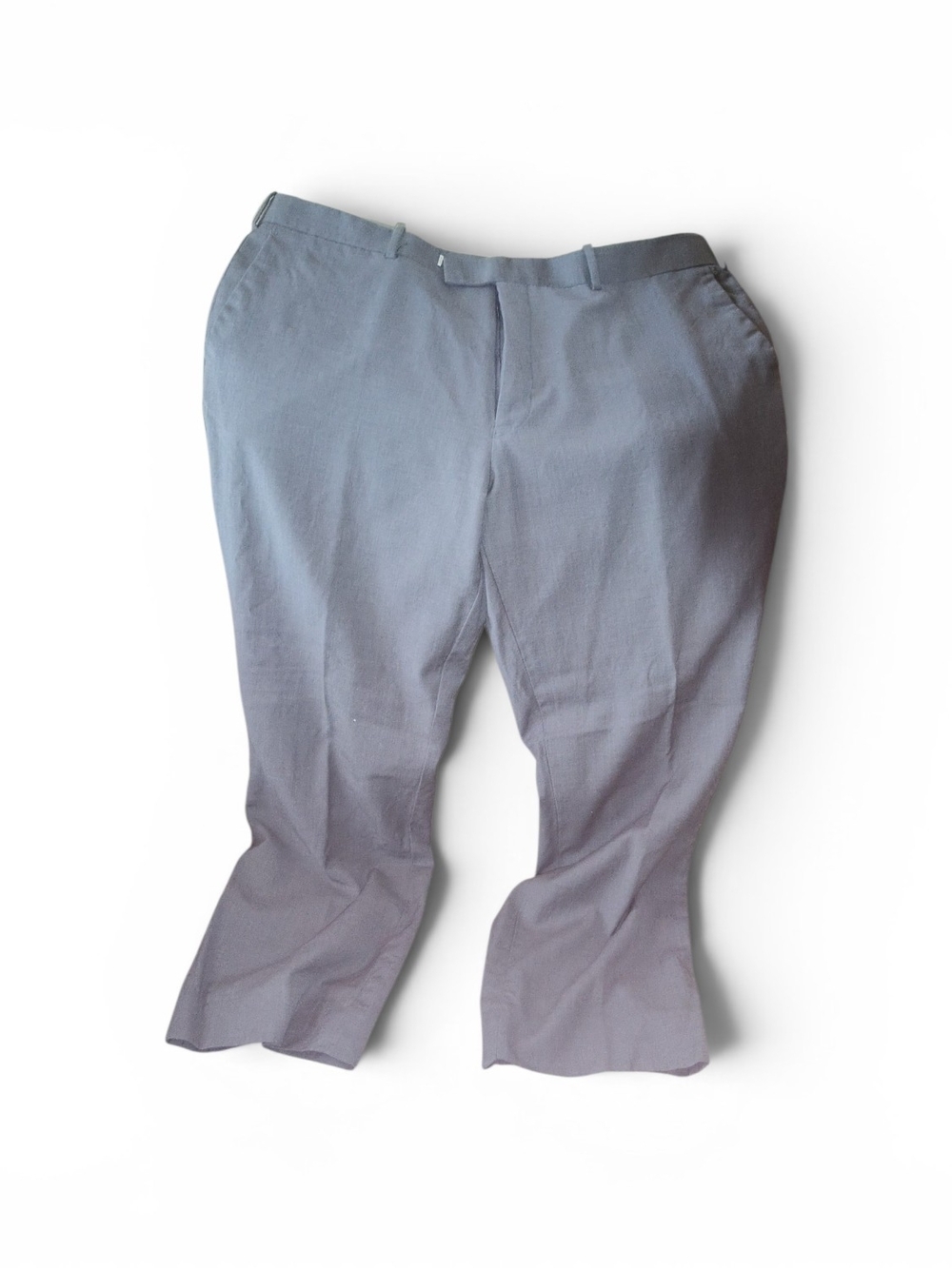 Kenzo Vintage Men's Light Gray Dress Pants
